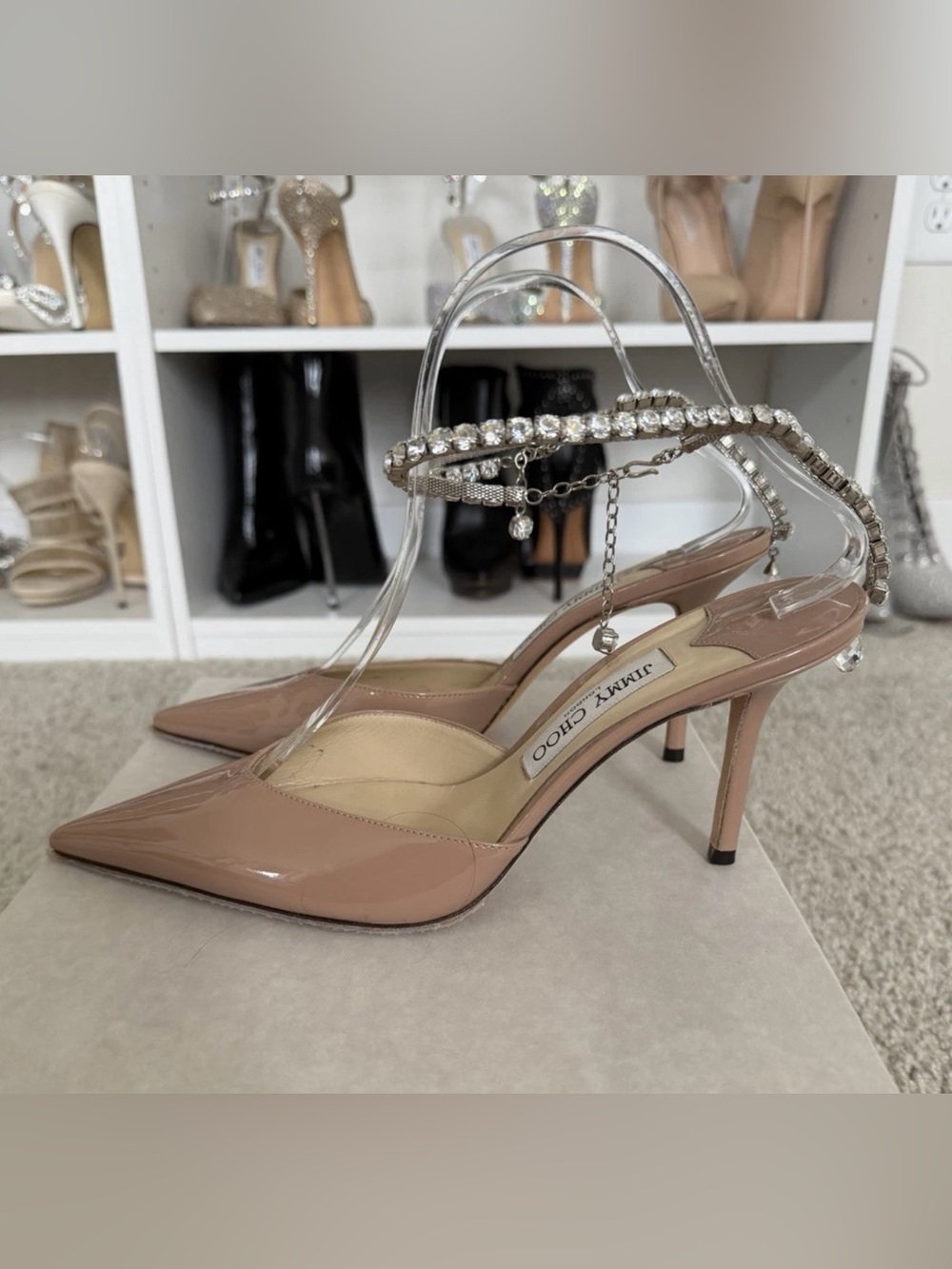 Jimmy Choo Saeda Heels 39.5